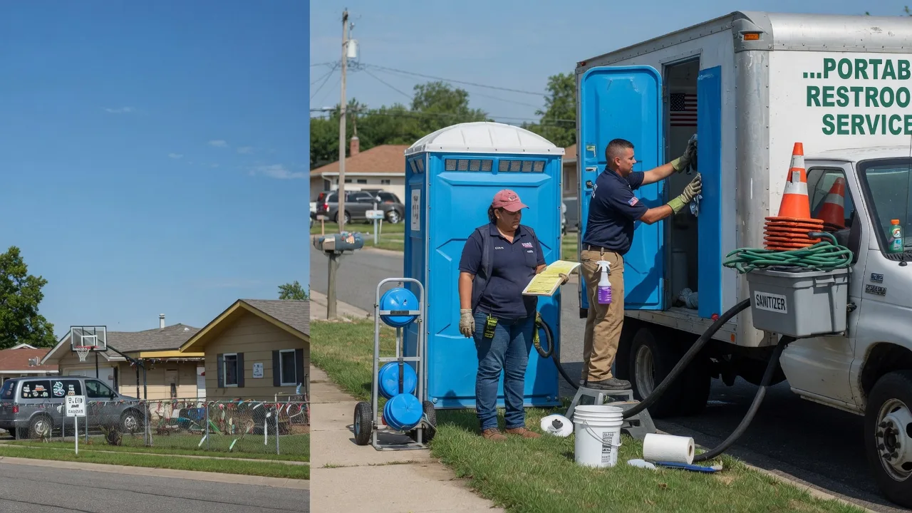 Portable Toilet Rental in Mineola, IA near me